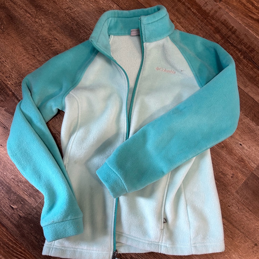 Girls Columbia Zip Up